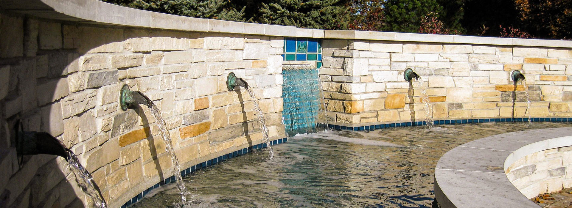 Water Feature at McLaren Garden of Healing and Renewal